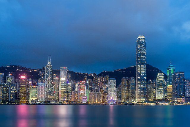 skyline hong kong