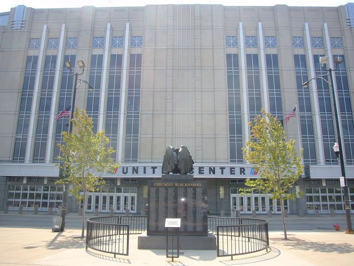 Entrada estadio Chicago Bulls