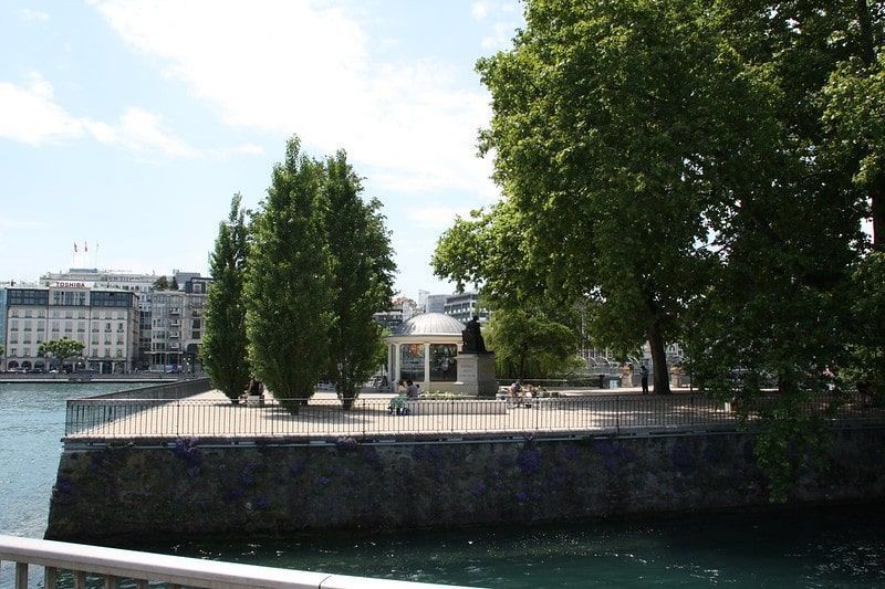 Île Rousseau Ginebra