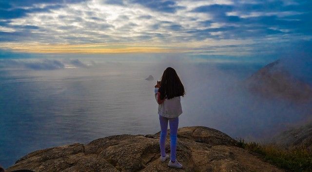 Puesta de sol en Finisterre
