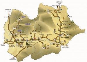 mapa-babia-asturias Mapa de Babia Asturias