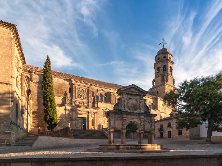 Plaza de Santa María en Baeza