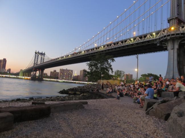 La zona del DUMBO