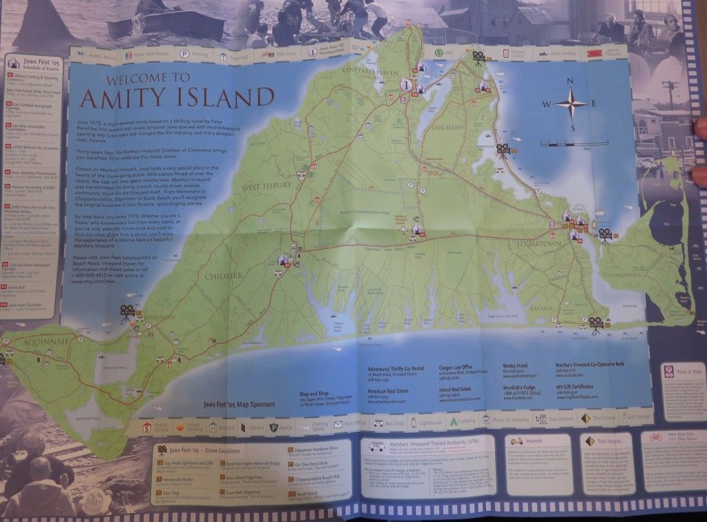 Mapa de Martha´s Vineyard