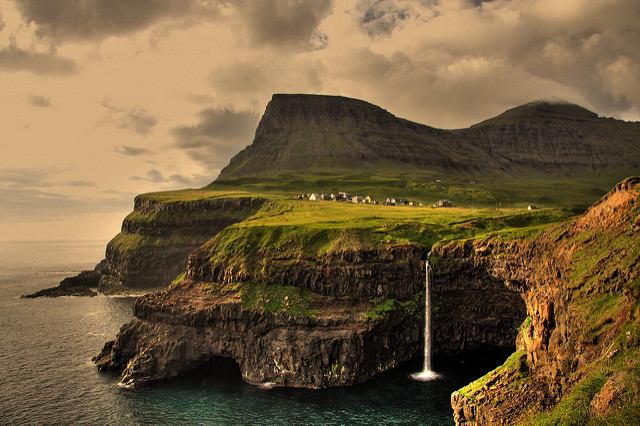 Gásadalur,Vagar Island (Islas Feroe)