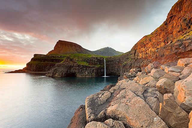 Gásadalur,Vagar Island (Islas Feroe)