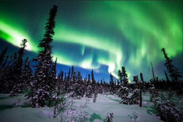 La Aurora Boreal en Denali (Alaska)