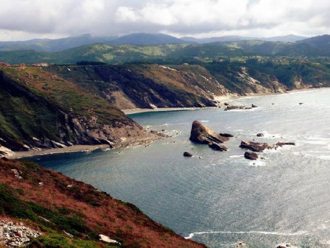 Impresionate línea costera de Asturias