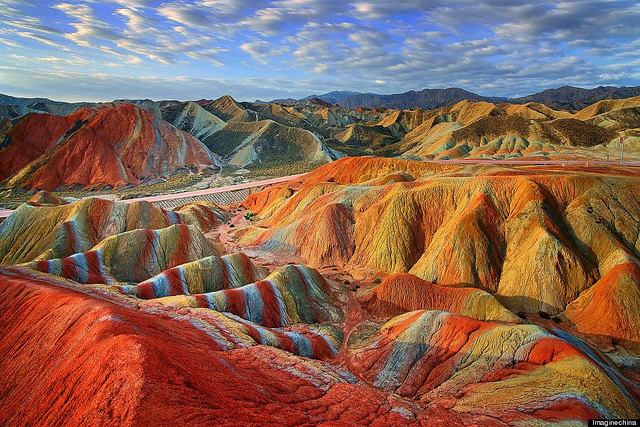 Parque Geológico Nacional Zhangye Danxia