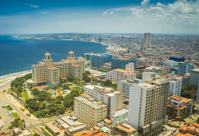 Hotel Nacional de Cuba.