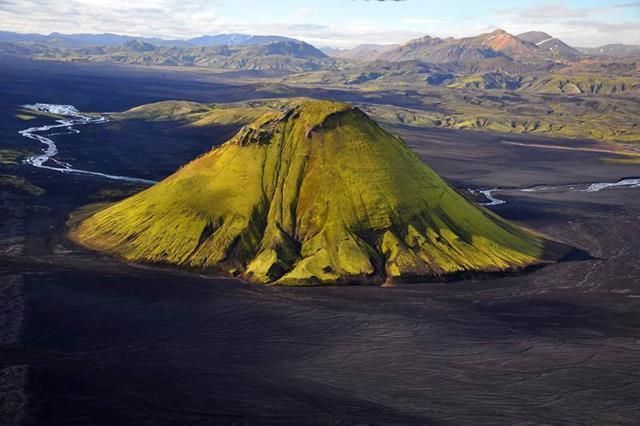 Volcán Maelifell, Myrdalsjökull Glacier Park