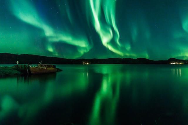Aurora Boreal en Suecia