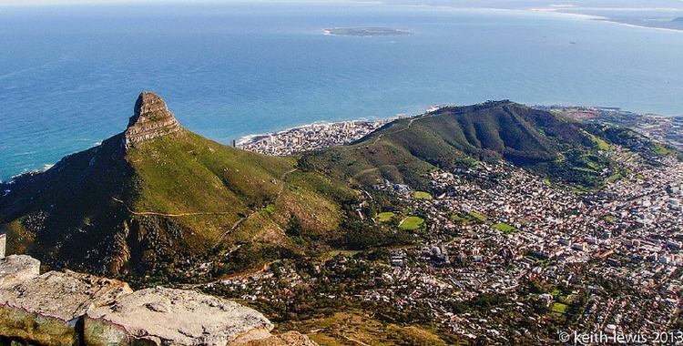 Escala en Table Mountain, Ciudad del Cabo, Sudáfrica