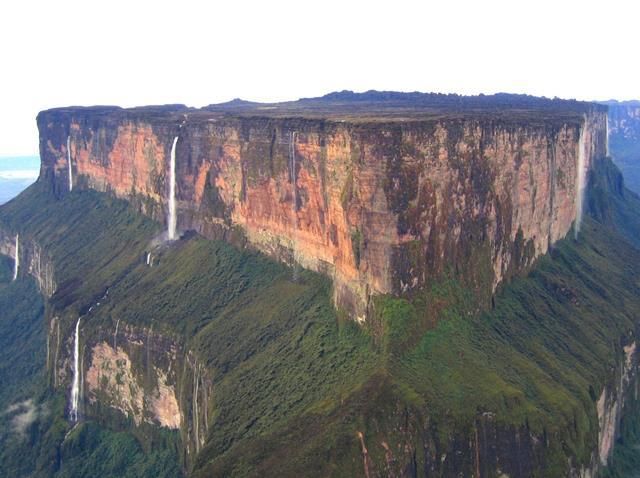 El monte Roraima en Venezuela