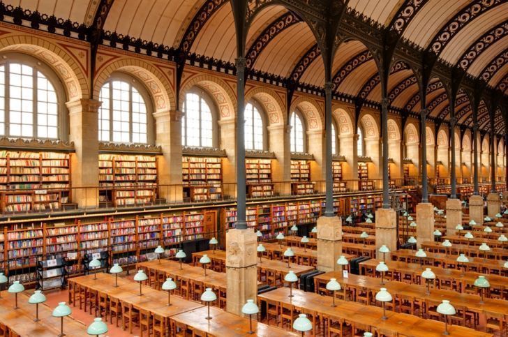 Biblioteca Sainte-Geneviève, Francia
