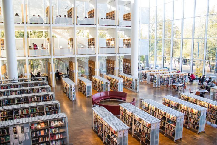Biblioteca de la ciudad de Malmö, Suecia