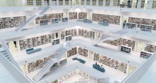 Biblioteca de la ciudad de Stuttgart, Alemania