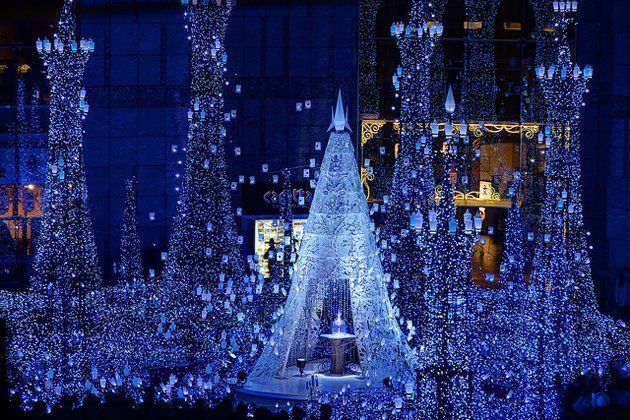 Iluminación de invierno en Tokio