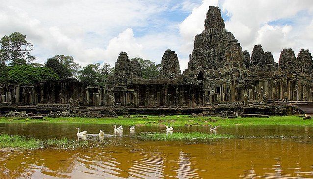 Bayon templo, Angkor, Camboya