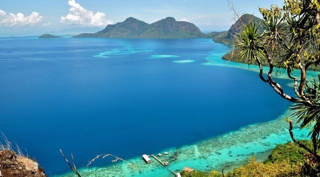 Semporna Islands Park, Sabah, Malasia