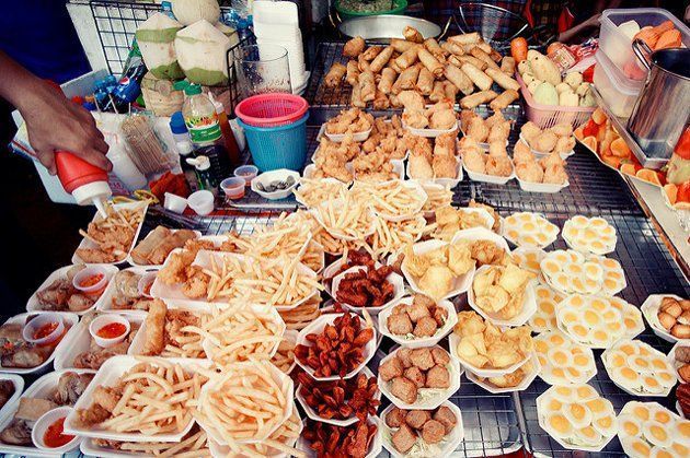 Comida callejera en Tailandia