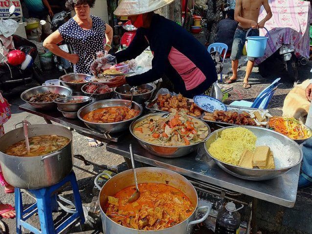 Vietnam comida callejera
