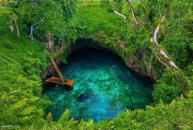 To Sua Oceano Trench Upolu isla Samoa
