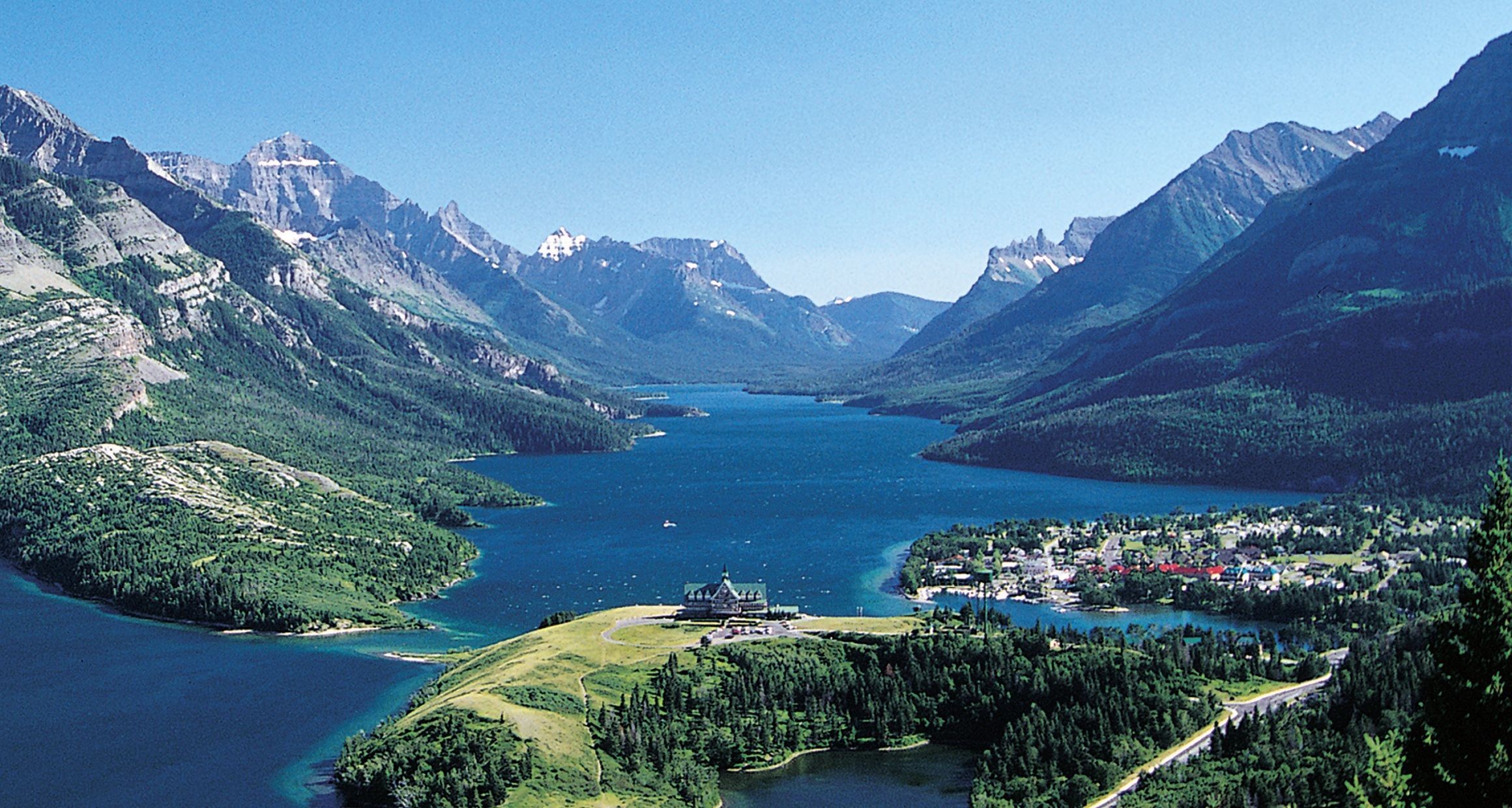 Waterton (Canadá), punto escénico