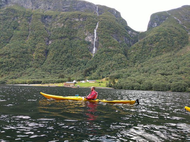 Kayak en Gudvangen