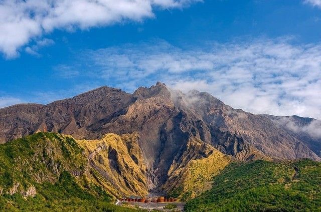 Sakurajima, Kyushu, Japón