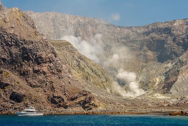 Whakaari, White Island,, Bay of Plenty., Nueva Zelanda