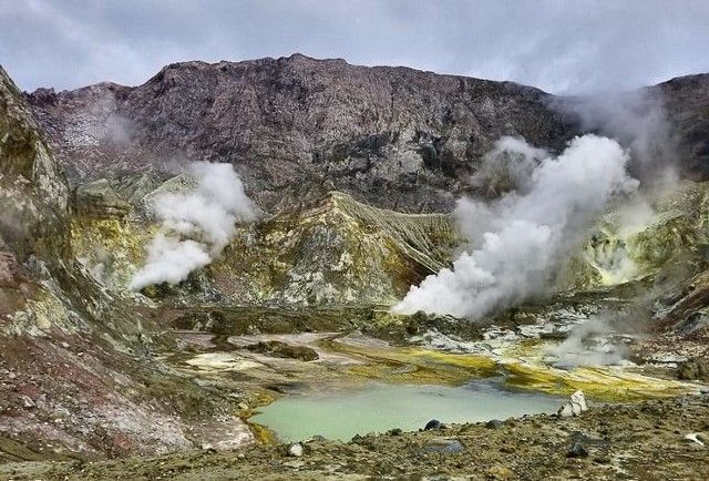Whakaari, White Island,, Bay of Plenty., Nueva Zelanda