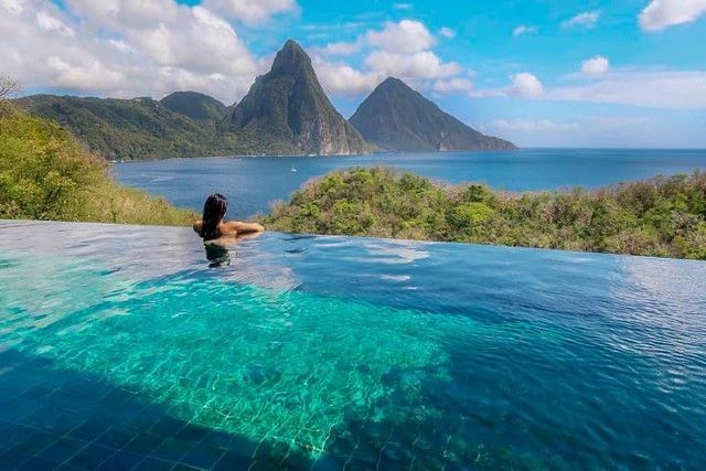 Jade Mountain, Santa Lucía