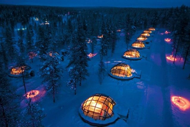 Hoteles igloo en Finlandia