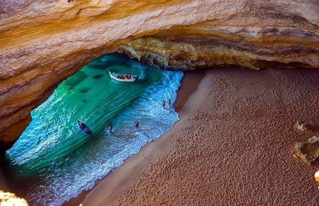 La costa de Algarve