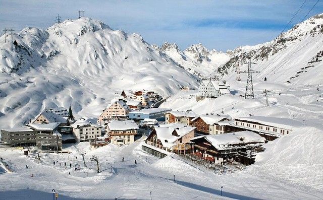 La aldea de St. Christoph (Suiza)