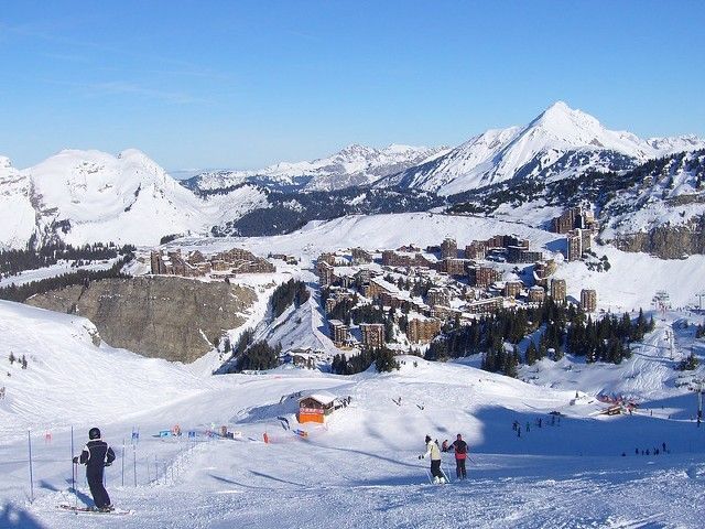 Esquiando en Avoriaz