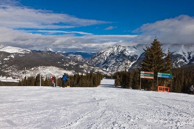 Esquiando en Copper Mountain (Colorado)