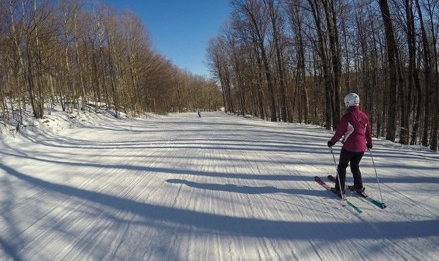 Esquiando en Gore Mountain (Nueva York)