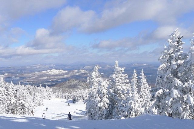 Esquiando en Gore Mountain (Nueva York)