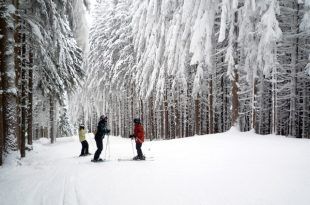 Esquiando en Holiday Valley (Nueva York)