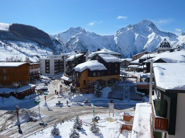 Pueblo de Les 2 Alpes (Francia)