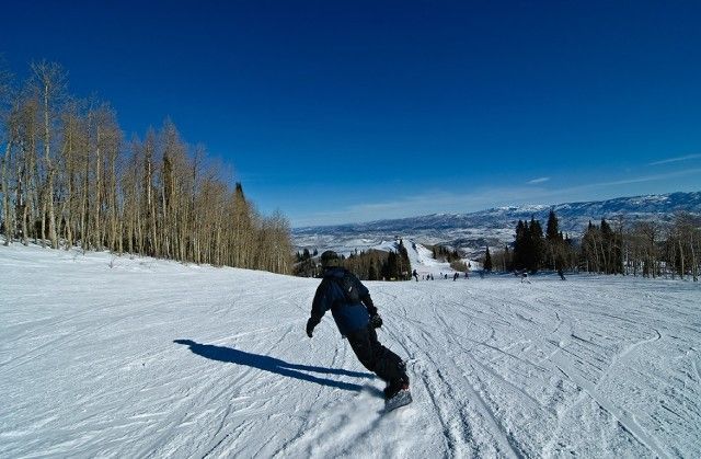 Esquiando en Park City (Utah)