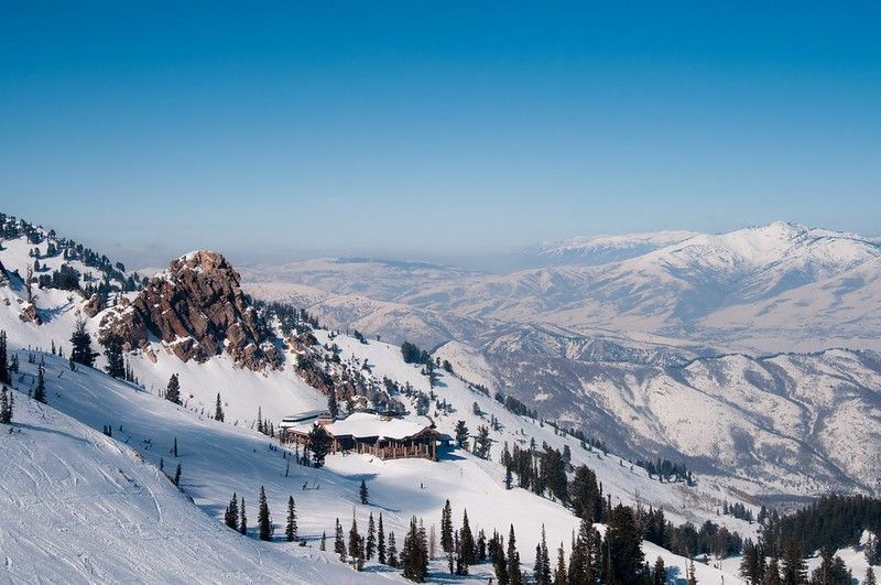 Vista de Snowbasin (Utah)