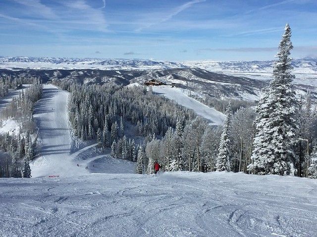 Esquiando en Steamboat (Colorado)
