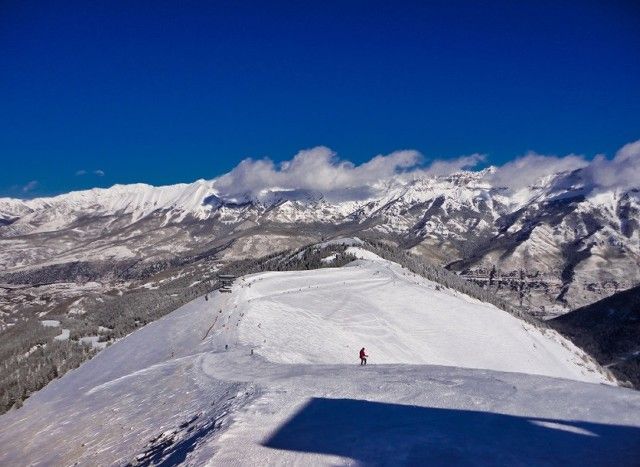 Esquiando en Telluride (Colorado)