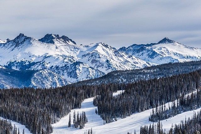 Esquiando en Vail (Colorado)