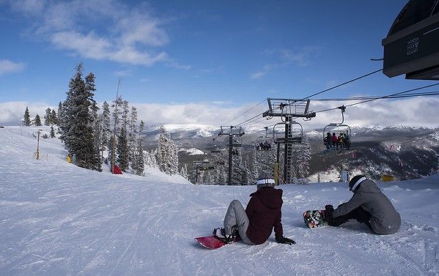 Snowboard en Winter Park Colorado
