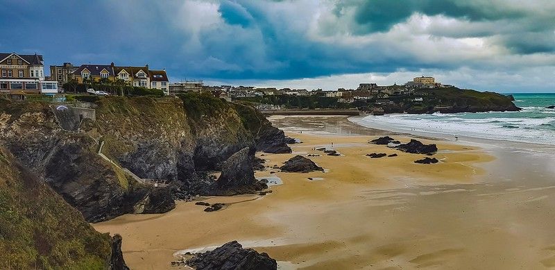 Las playas de Cornwall, Inglaterra
