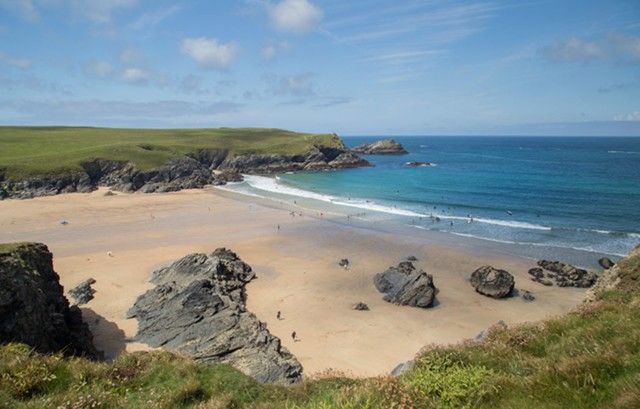 Las playas de Cornwall, Inglaterra